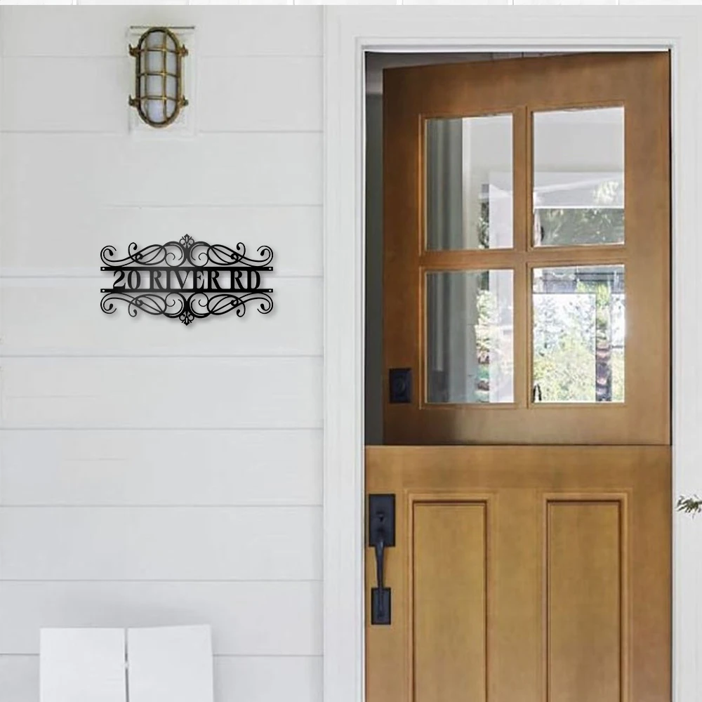 1PC Gorgeous Customizable Text Iron Signs Tin Plaque Metal Wall Signs It Can Be Used for in Front of Stores and Intersections