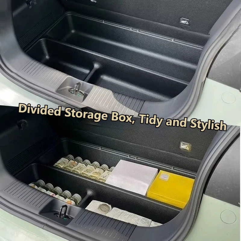 

Trunk Storage Box For Leapmotor T03 2024-2026 Trunk Cover Plate Partition Storage Box Automobile Modification Supplies