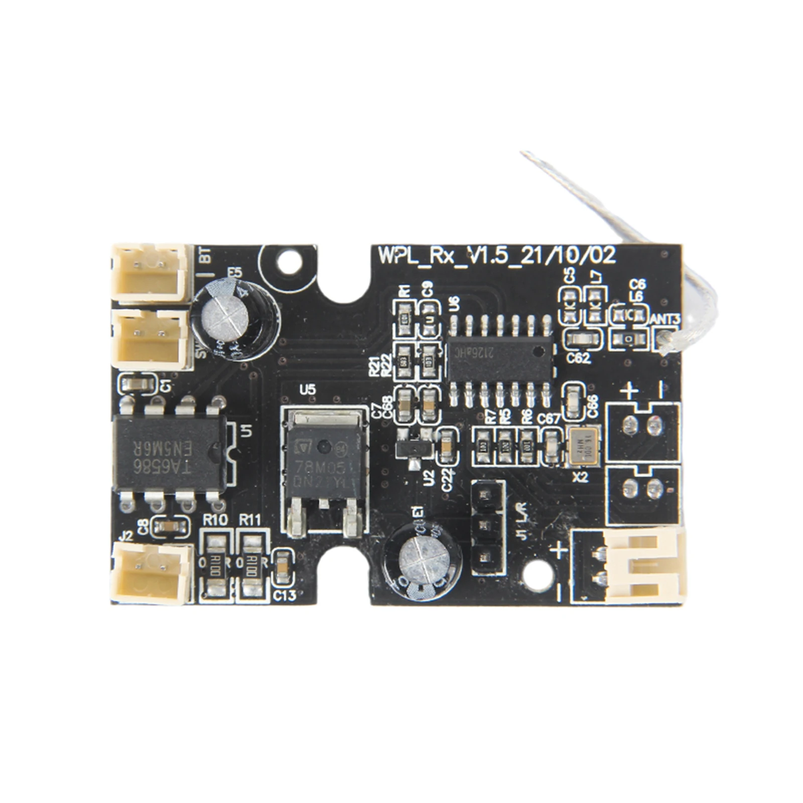 Full-scale 2.4G Remote Control Circuit Board Turing Light for WPL D42/D12 RC Car Modification Kits