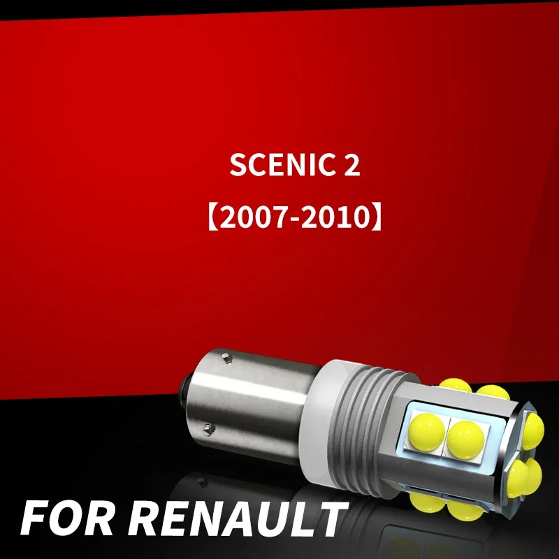 2pcs Car LED Clearance Side Marker Parking Lights Bulbs 64132 Canbus Error Free For Renault Scenic 2 2007 2008 2009 2010