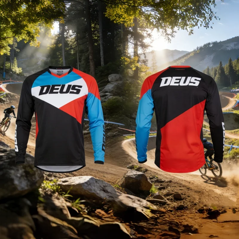 New Unisex High-end Brand DEUS Y2K MTB Downhill Jerseys Mountain Bike Offroad Motorcycle Jersey Motocross Bicycle T-Shirts Y2K