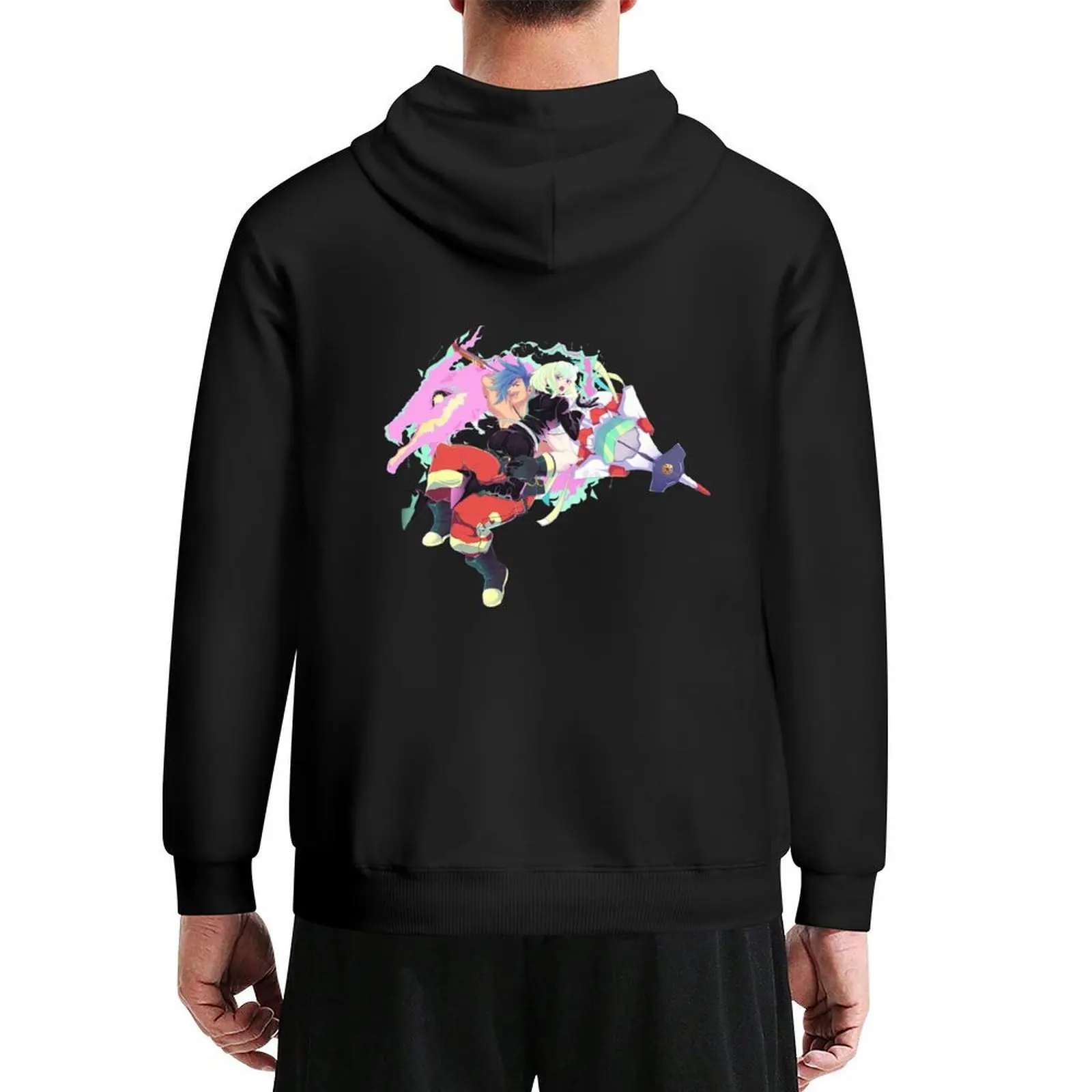 

GALO DE LION Promare Hoodie blouse autumn clothes hooded shirt men clothing man hoodie