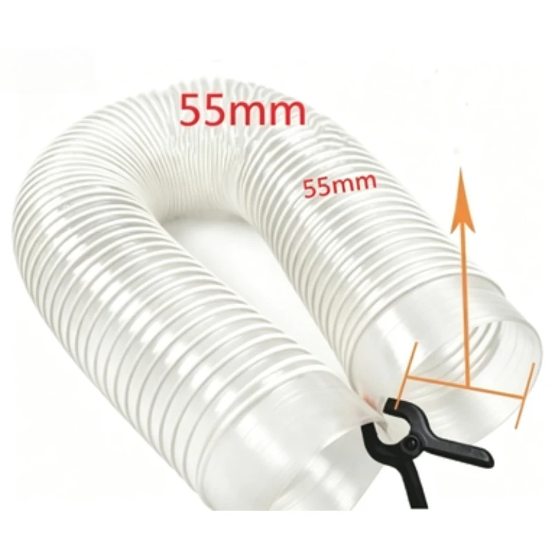 FOR inner Diameter 55mm Original OEM Industrial vacuum cleaner bellows,straws,thread Hose,soft pipe,durable for Cyclone SN50T3