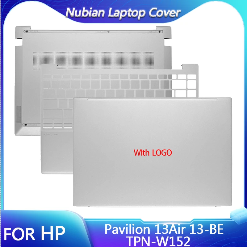 NEW Laptop LCD Back Cover/Palmrest/Bottom Case For HP Pavilion 13Air 13-BE TPN-W152 Laptops Rear Lid TOP Case Silver