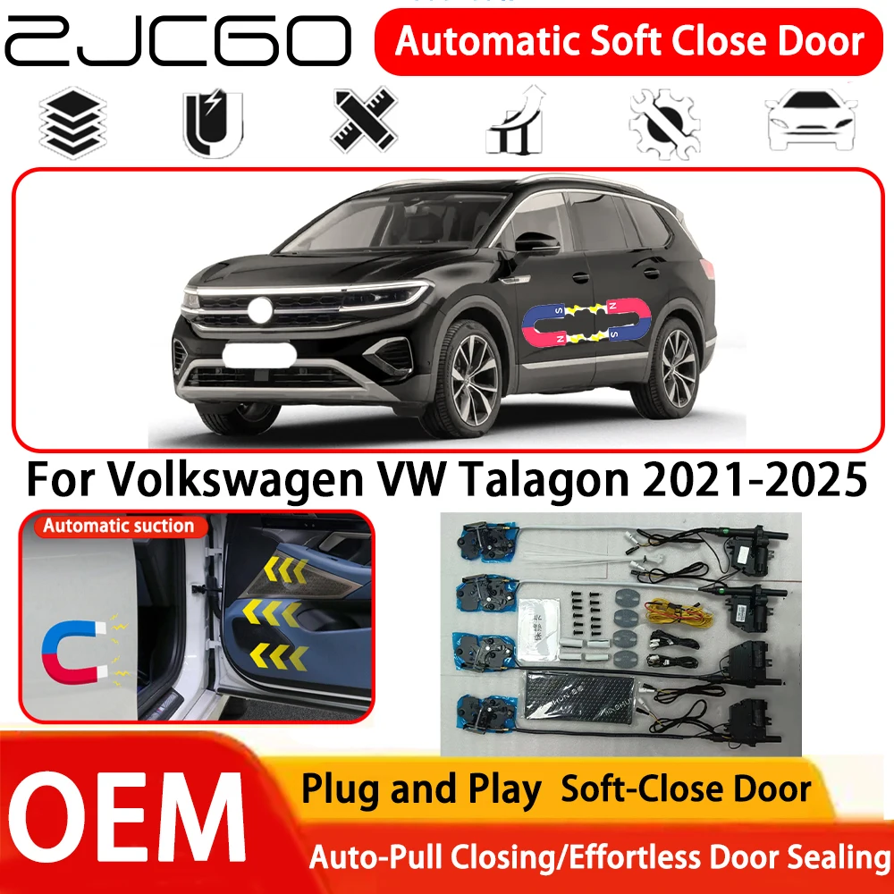 for Volkswagen VW Talagon 2021-2025 Car OEM Plug and Play Automatic Electric Soft Close Door Comfort Closing System