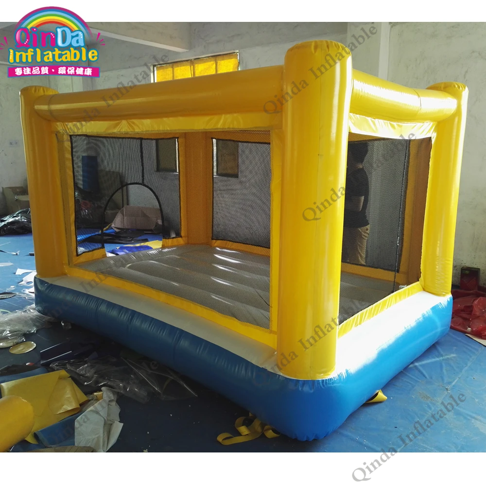 

Hot Air-Tight Jumping Bouncy Bouncing Castle For Backyard Party, Trampolines Inflatable Bouncer Kids Toys,Jumping Bed