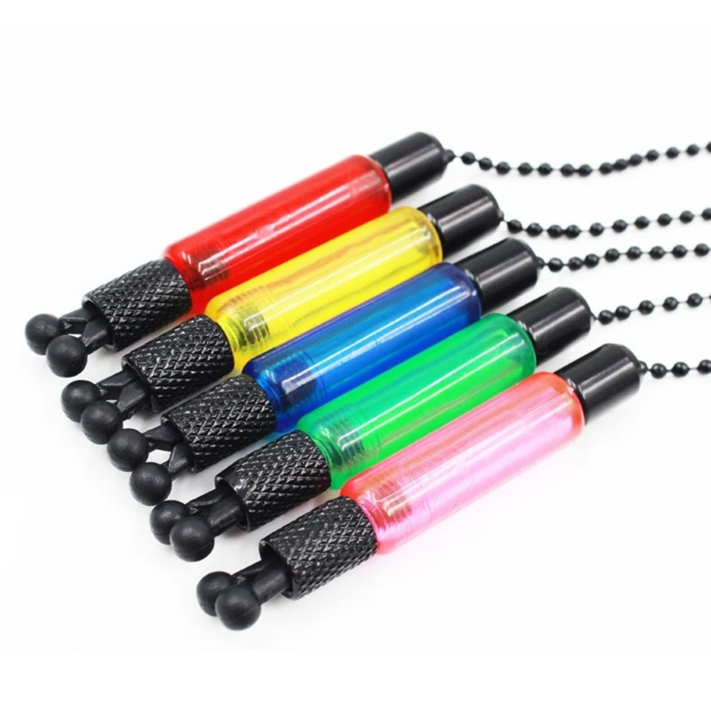 Fishing Alarms Sound Alert Indicator Light Stick Fishing Swings Fishing Tackle Chain Swings Fishing Bites Indicator Set