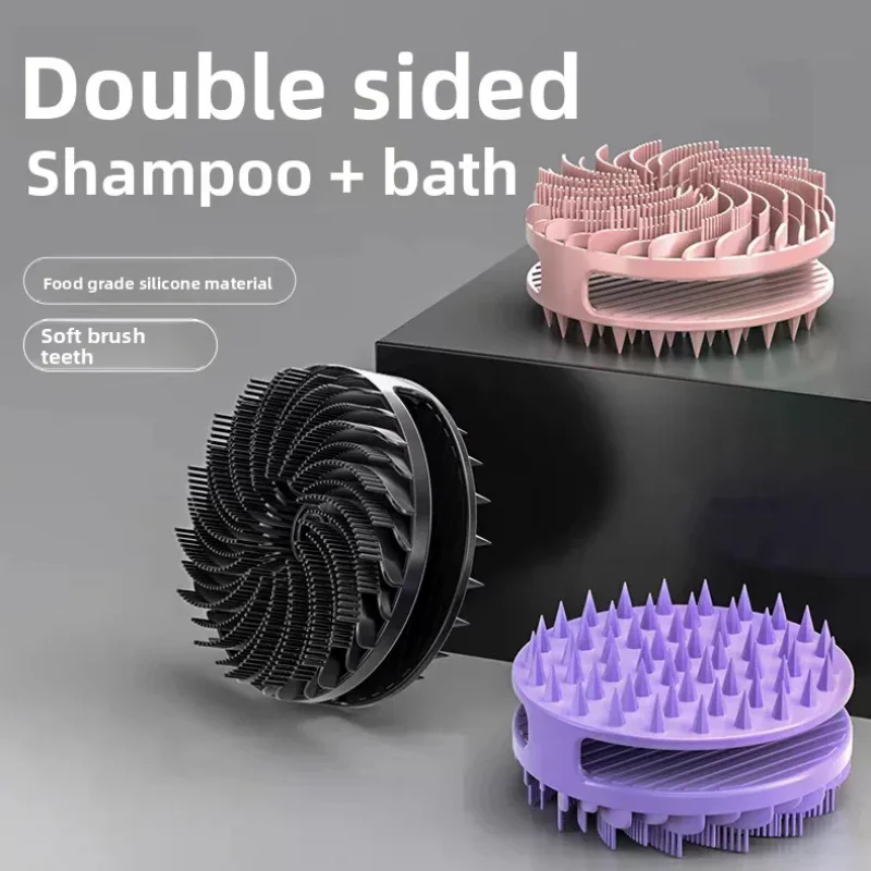 

Soft Silicone Body Scrubber Scalp Exfoliating Non-irritating Body Wash Massager Bath Shower Brush Body Scrub Skin Care Bath Tool