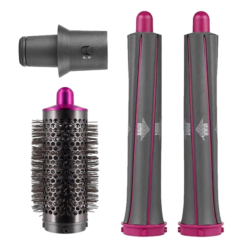 

Hair Curling Barrel Volumizing Brush Attachments With Adaptor For Dyson Airwrap Hair Dryer Converting To Hair Styler Spare Parts