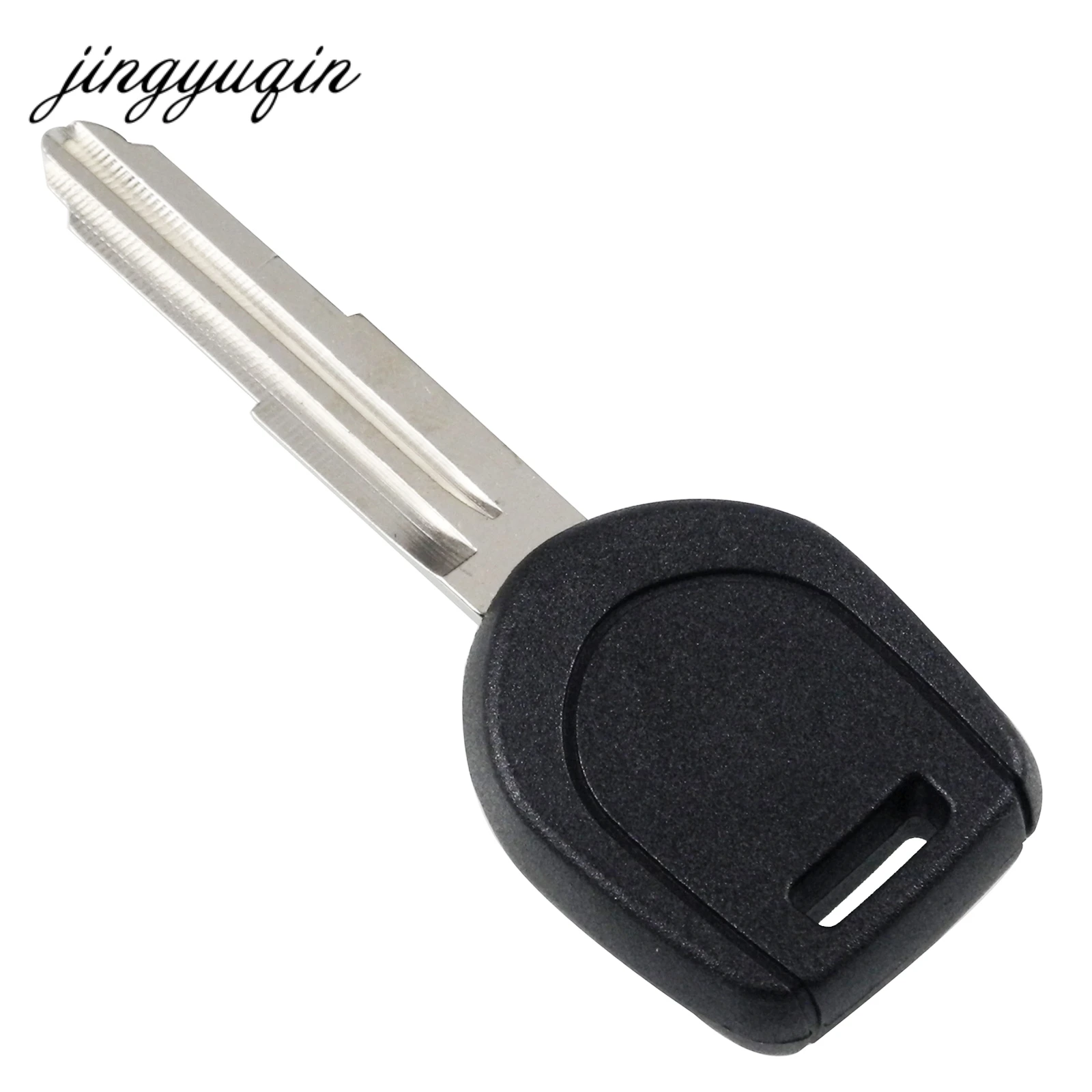 Jingyuqin 10pcs Car Key Shell Case For Mitsubishi Colt Mirage Outlander Pajero Remote Key MIT11R MIT8 Left/Right Blade No Chip