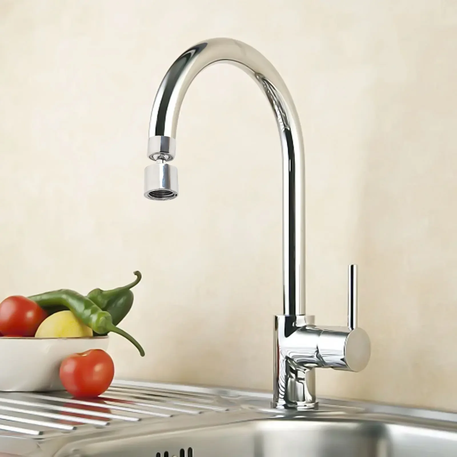 Water Heand Spray Head Bathroom Faucet Nozzle Faucet Spray Head Nozzle Adapter Sink Faucet Tap Swivel Extender Extender Adapter