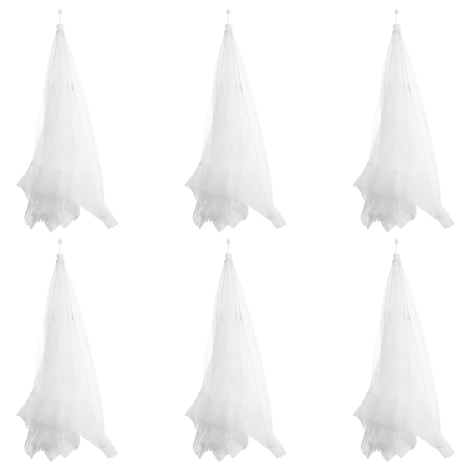 

6Pcs 16in Food Covers Gauze Protective Tents Breathable Dish Cover for Home Restaurant Food Cover Protective Tent