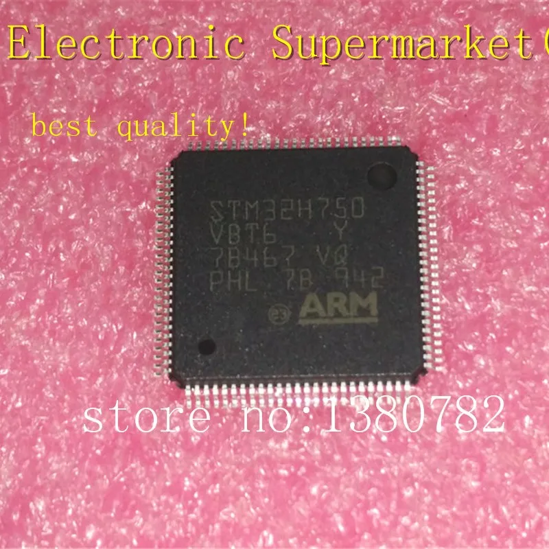 

Free shipping 10pcs-50pcs/lots STM32H750VBT6 STM32H750 QFP-100 IC In stock!