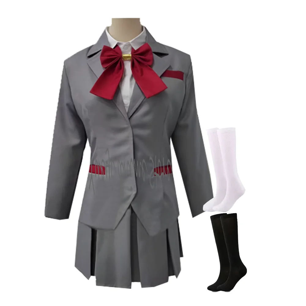 Angepasst - Anime Cosplay Rukia Kuchiki Kostüm Schuluniform JK Kleid Halloween Outfits