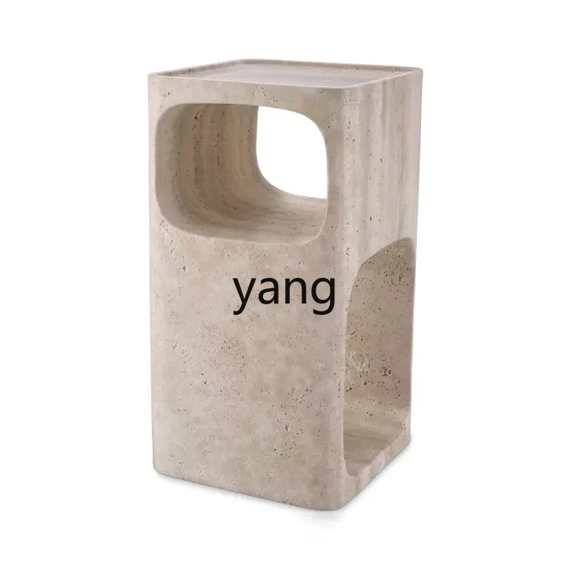 

Yhm simple modern marble, small coffee table light luxury square corner table