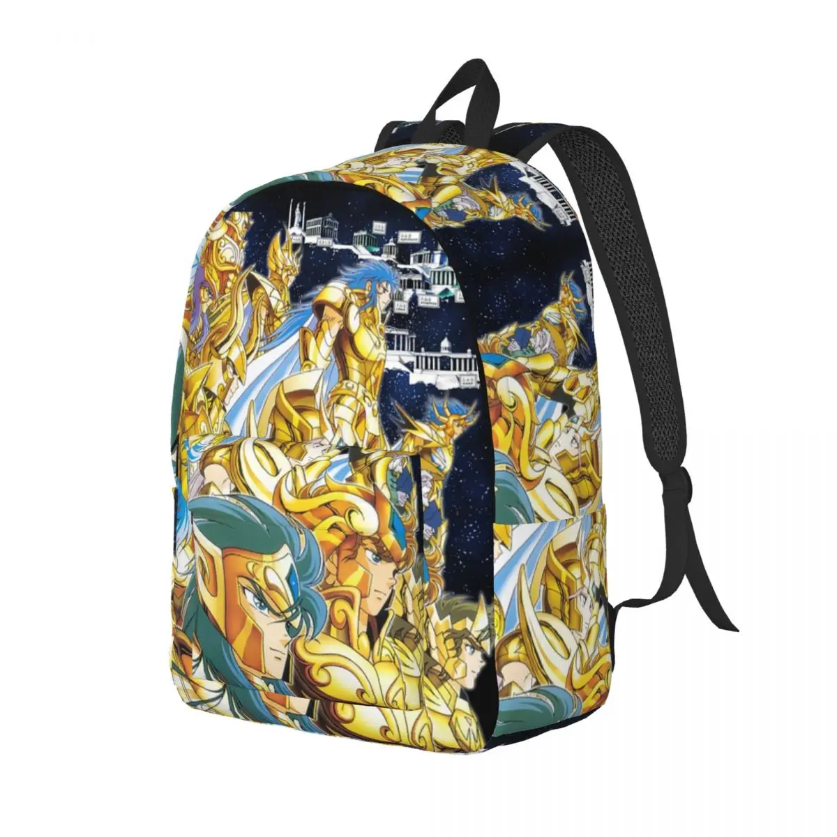 

GOLDEN WARRIORS Student Backpack School Bag Hiking Travel Daypack for Men Women Fashion Bookbag Shoulder Bags