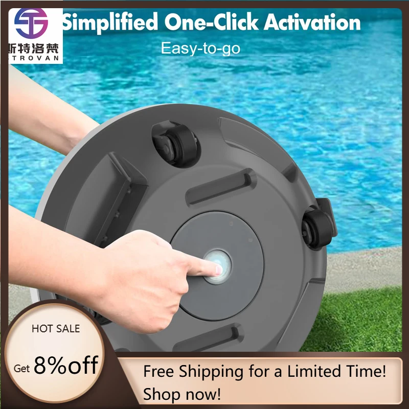 

STLF Advanced Intelligence Automatic Pool Robot Vacuum Cleaner Swimming Pool Cleaning Robotic
