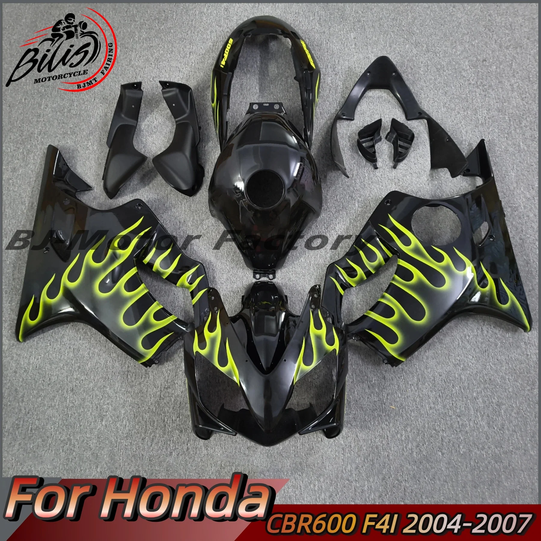 

Motorcycle Fairing Kit for Honda CBR 600 F4i 2004 2005 2006 2007 Customizable Injection Fairings CBR600F4i 04 05 06 07