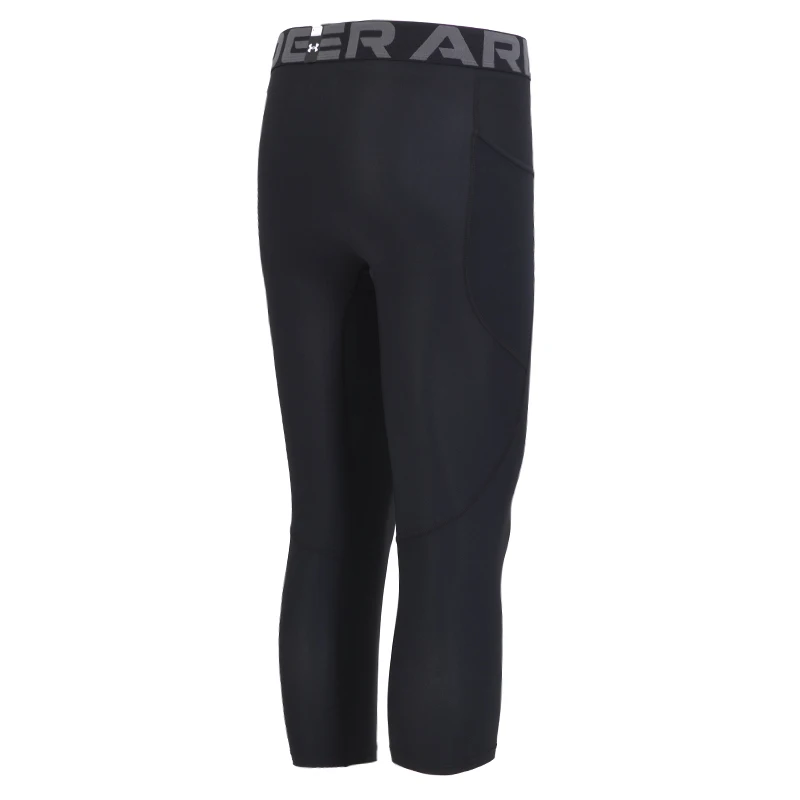 Under Armour الرجال السراويل الضيقة تشغيل سراويل رياضية مرونة مريحة اقتصاص السراويل سروال التدريب الرياضة منتصف طول السراويل 1361588-001 #2