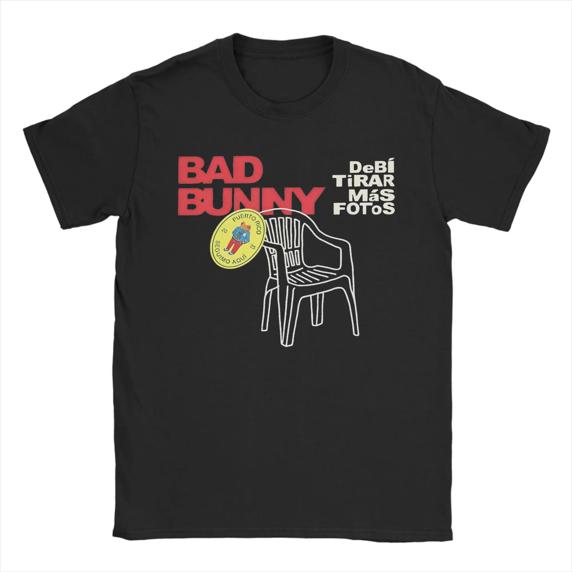 

Men Women's Debi Tirar Mas Fotos DTMF T Shirt Bad Bunny Cotton Clothes Cool Short Sleeve Crew Neck Tee Shirt Plus Size T-Shirt