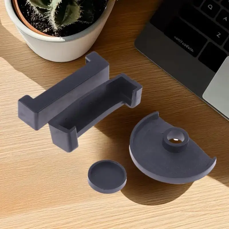 4Pcs/Set 50/60/70/80/mm Mini Bench Vise Pads Anti-Pinch Rubber Gaskets Table Vise Non-slip Anti-pinch Accessories