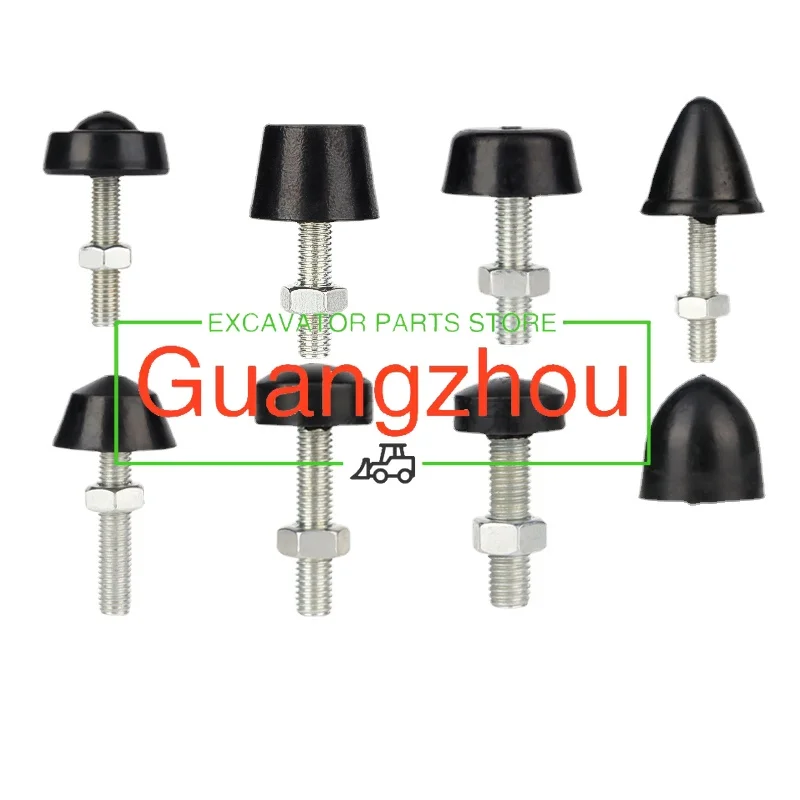 Door Top Glue SDLG Lingong 60 Longgong 60 Xugong 60/75/80 Cab Door Anti-collision Glue Rubber Shield Excavator parts