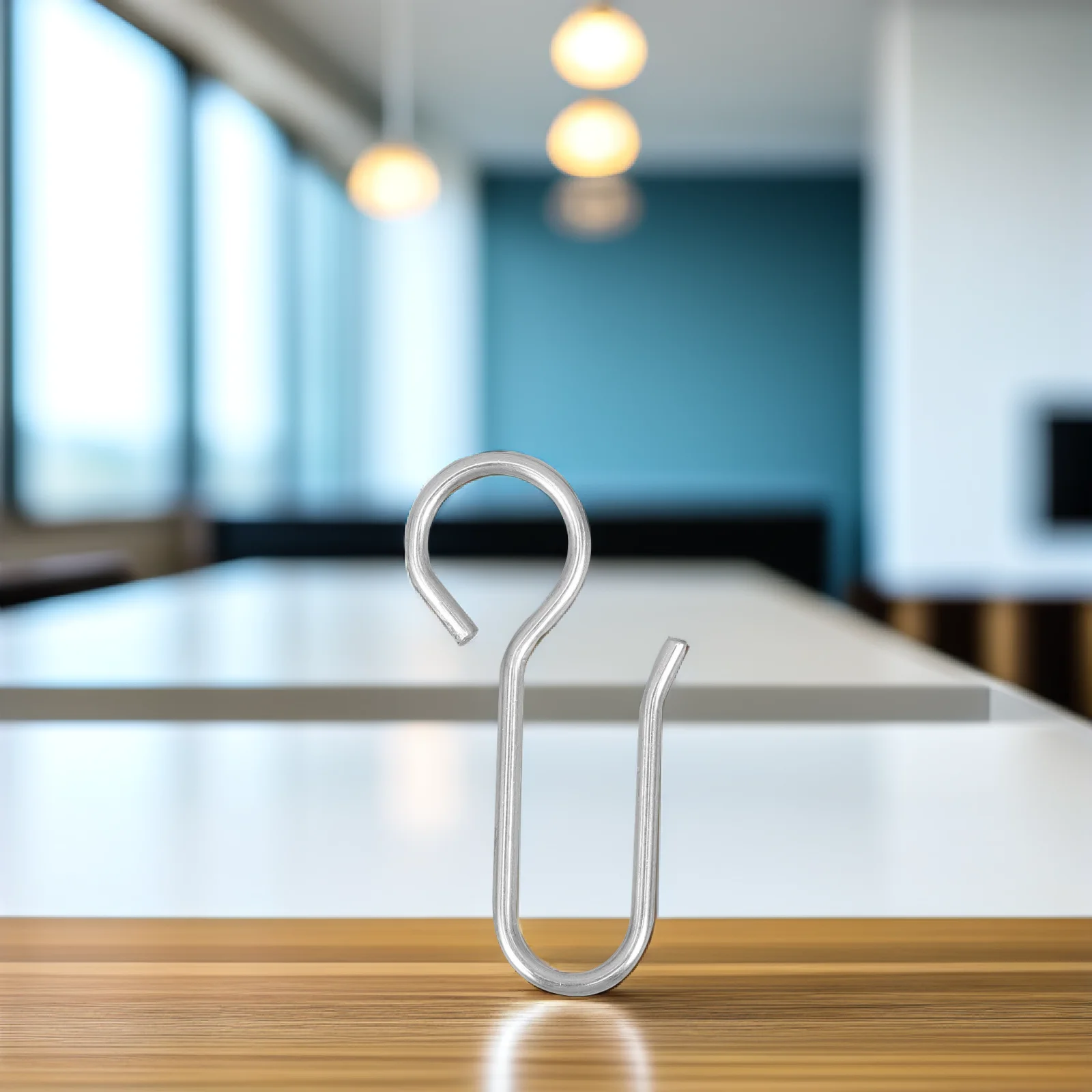 

60Pcs S Type Hooks for Ceiling Track Premium Material Smooth Open Close Curtain for Various Places Curtain Track Hooks