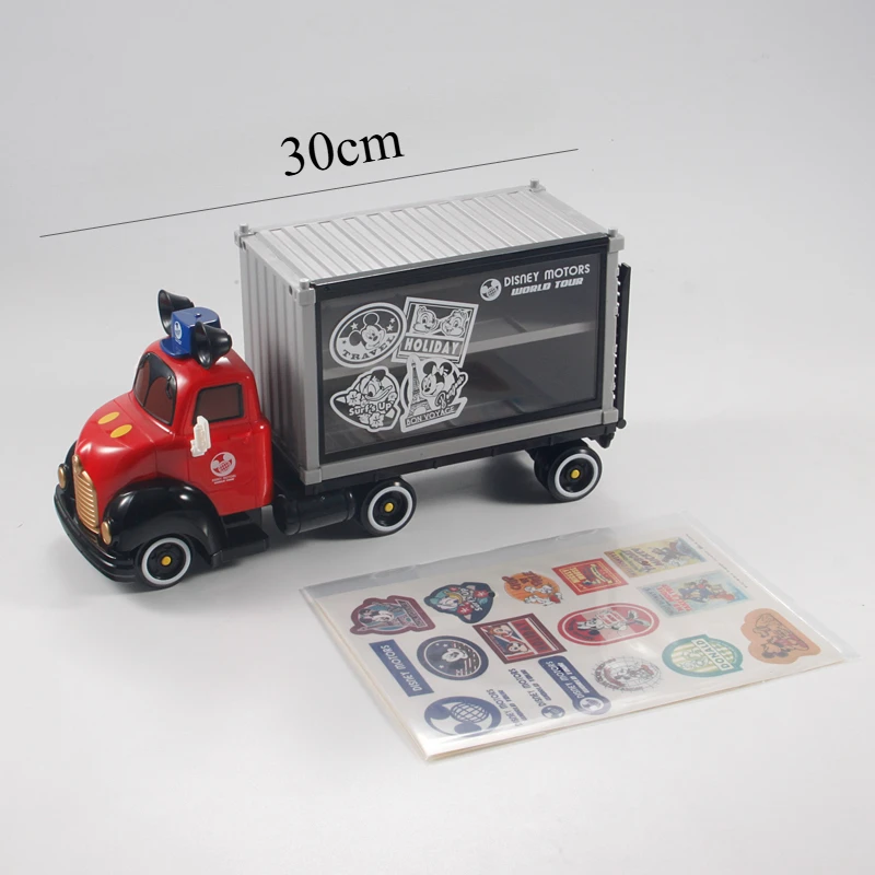 TAKARA TOMY Tomica Mickey ciężarówka transportowa samochody ze stopu zabawki pojazd silnikowy odlewany metalowy model prezent dla dzieci