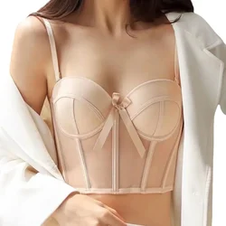 Women's Bra Small Breasts Gathered Underwear Female Soft Steel Ring Fishbone Bra Adjustable Collection Side Breasts Bra