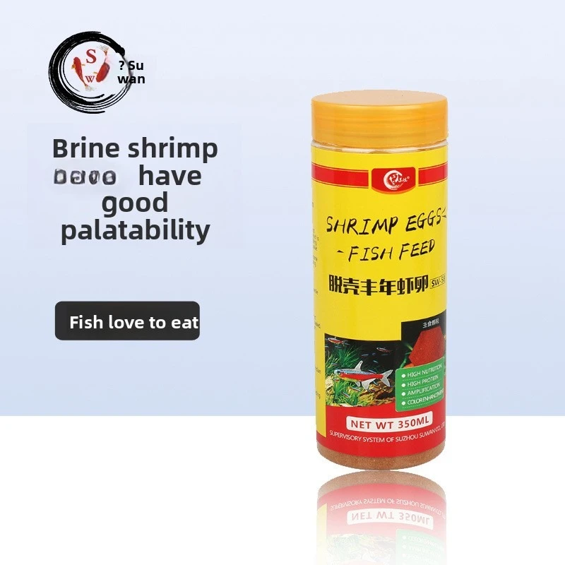 

SW Decapsulated Brine Shrimp- Starter Feed for Guppy Fry, Tropical Fish & Small Ornamental Species