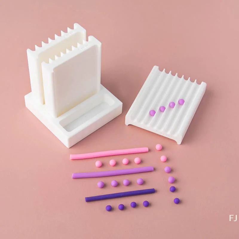 

[YU]2-in-1 Clay Ball Maker Pottery Hand Rolling Shaping Tool For Soft Ceramic Clay Bead DIY Earrings Handmade Craft Supplies