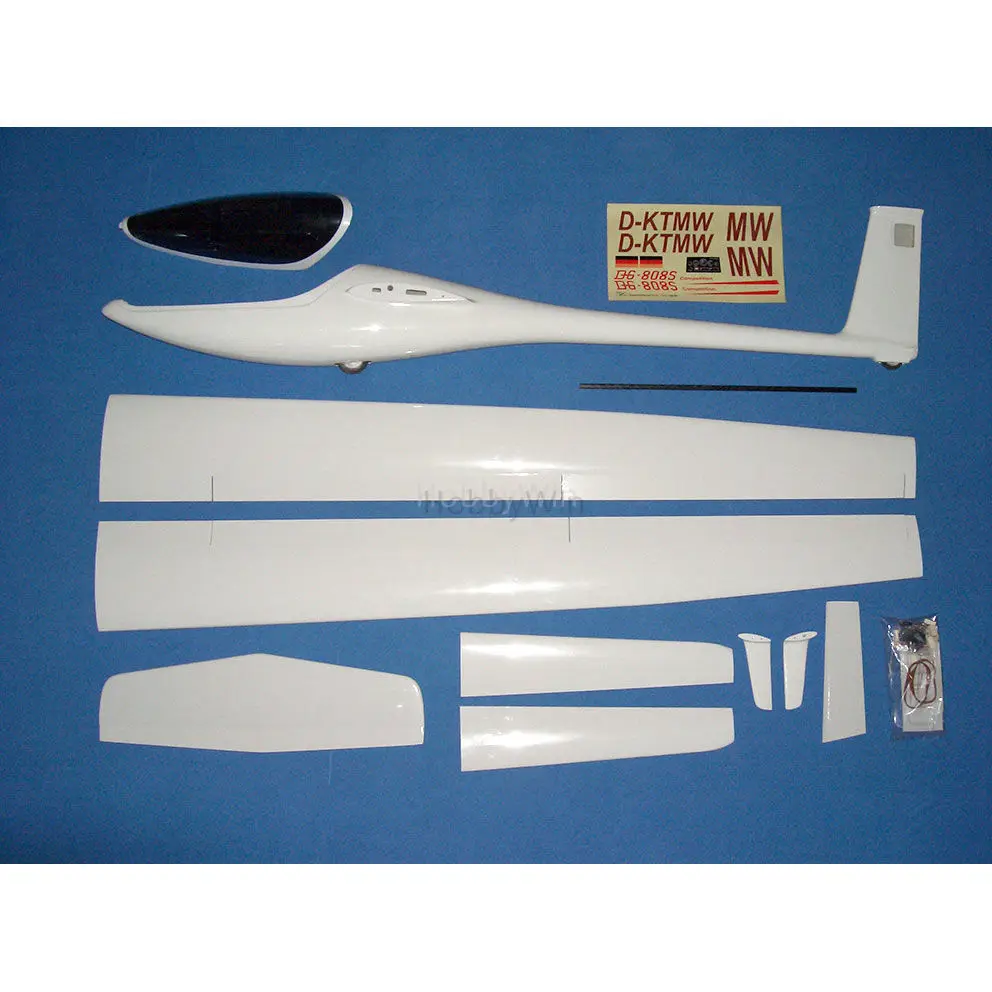 DG-808S Slope Glider 4000mm ARF without electric parts Fiberglass Fuselage RC Sailplane