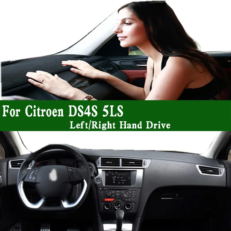 

For Citroen DS4S DS 4S 5LS Dashmat Dashboard Cover Instrument Panel Sunscreen Protective Pad Dash Mat Ornaments