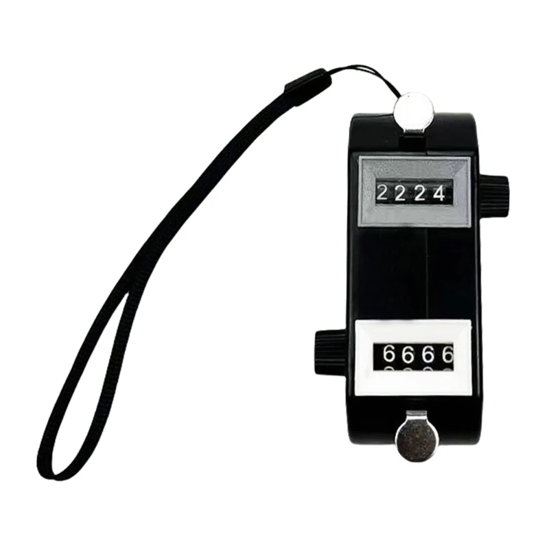 Golf Strokes Counter 4 Digit Golf Score Shot Strokes Counter Clickers with Lanyard Reset Button Outdoor Sport Scoreboard