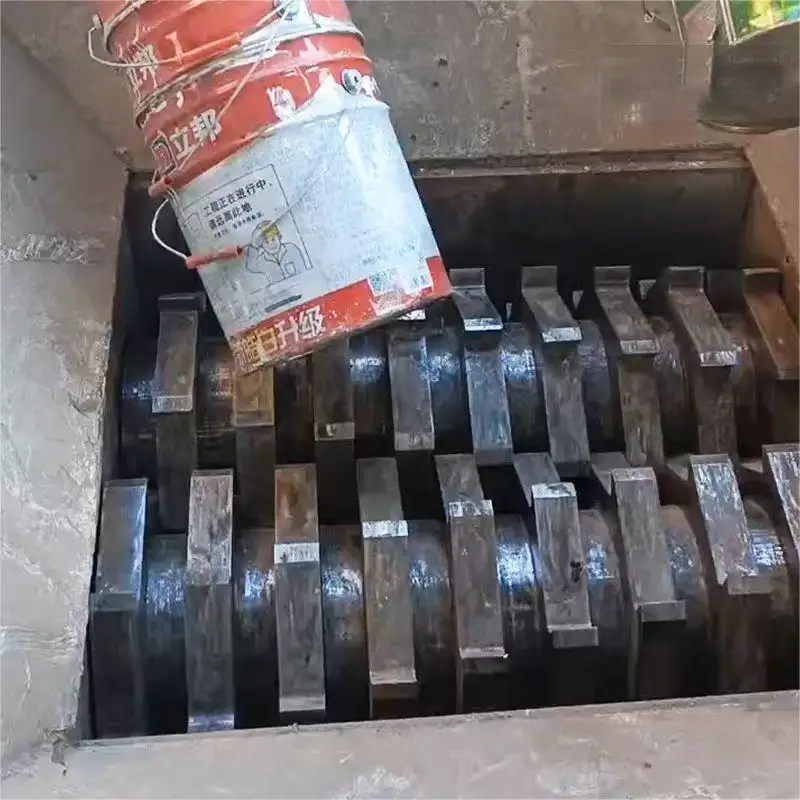 Tire Shredder Integrated Crushing And Screening Rubber Waste Recycling Machine Industrial Tyre Processing Equipment Customized
