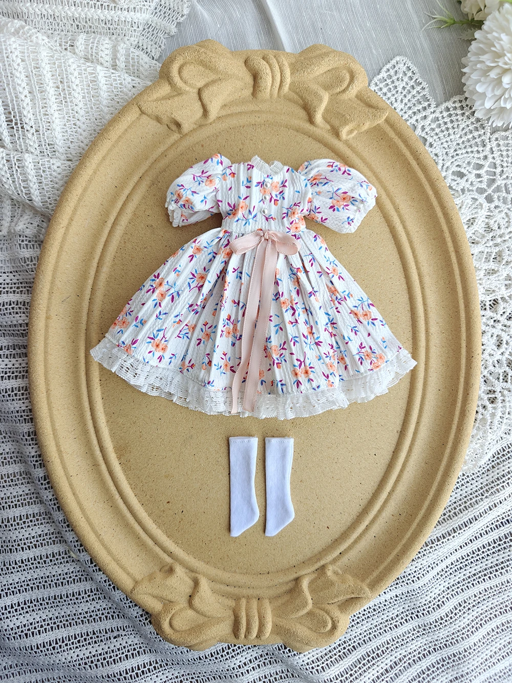 

Blythe Clothes princess lace Vintage Dress cute handmade Blythe Dolls clothes OB22 OB24 AZONE Blythe Doll Accessories Dress