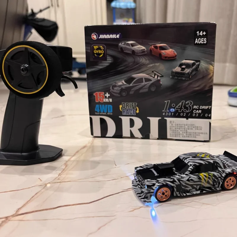 

1/43 Rc Car Mini Racing Cars Without Gyroscoperemote Control Drift 4wd Off-Road High-Speed Motor Vehicle Model Boy Toys Gifts