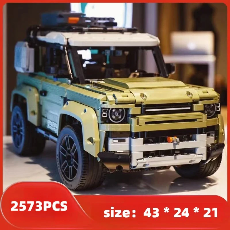 

MEIZHI 2573PCS Technology Off-Road Guard Sports Car Building Blocks Mechanical Set Model MOC Toy Building Blocks Boy Adult Gift