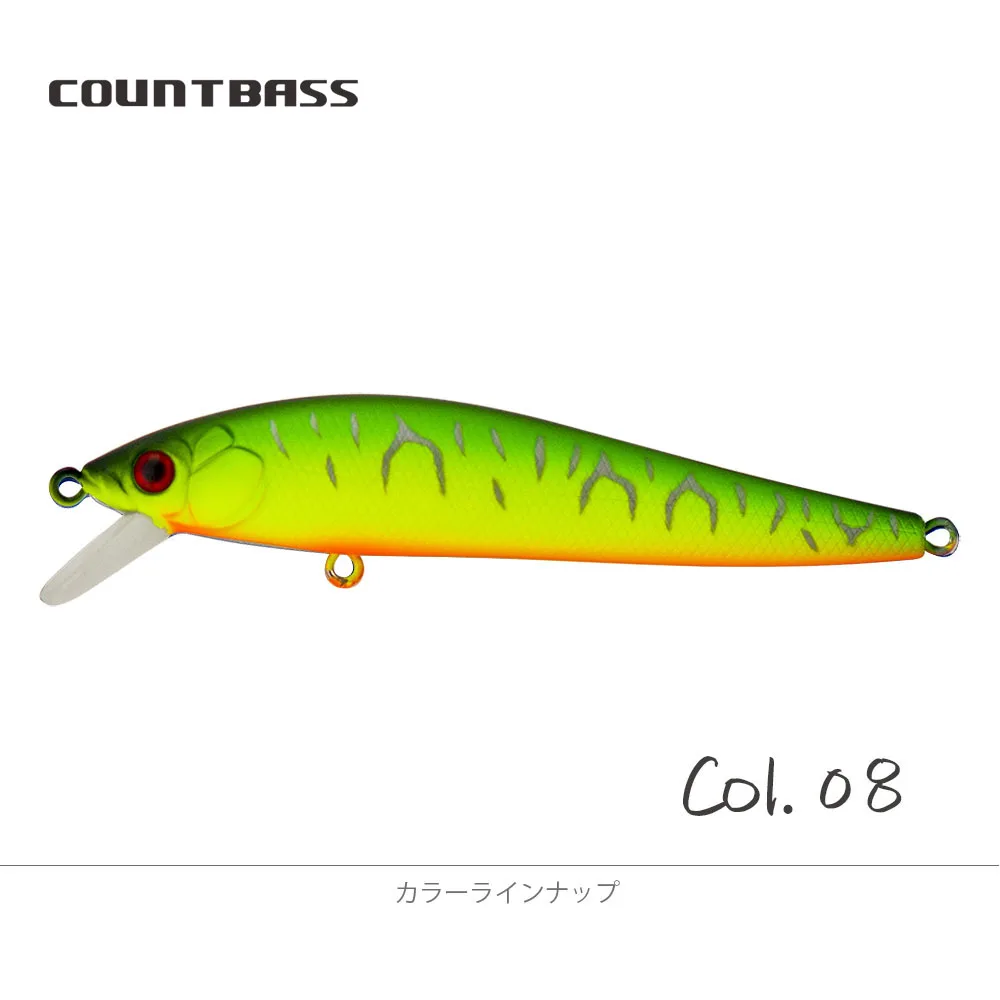 COUNTBASS Floating Minnow 90mm 3-1/2" 11,4g 3/8 oz. Dive 0,8–1 m, Hardbaits Wobbler Angelköder La Peche Au Leurre – Detail 17