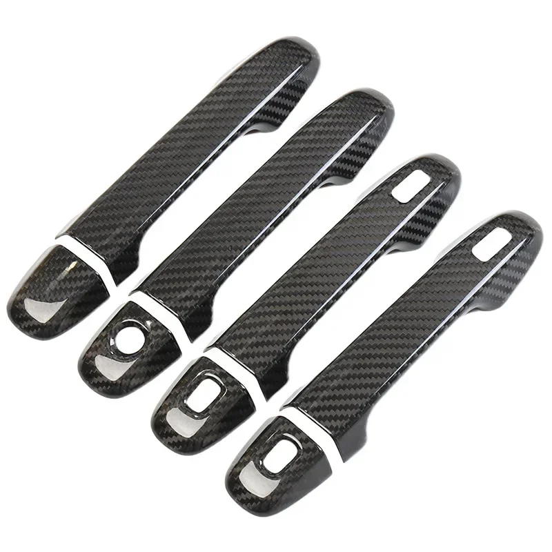 Applicable to 15-22 Elfa 30 series real carbon fiber outer handle Wilfa door handle 8 pieces decorative ALPHARD
