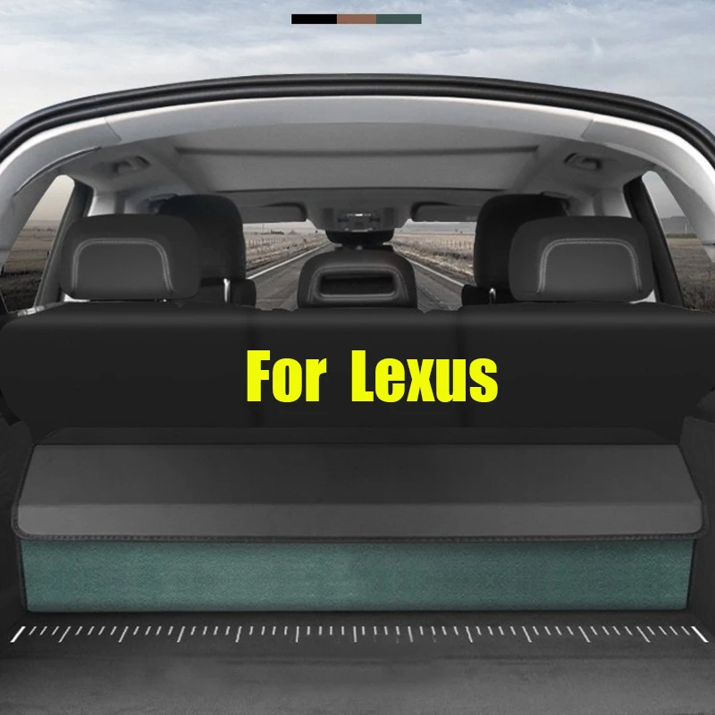 120cm Length-Large Capacity Car Trunk Organizer Box Folding Storage Bag  For Lexus ES IS LS RX NX GS CT GX RC LC LX 200 450H