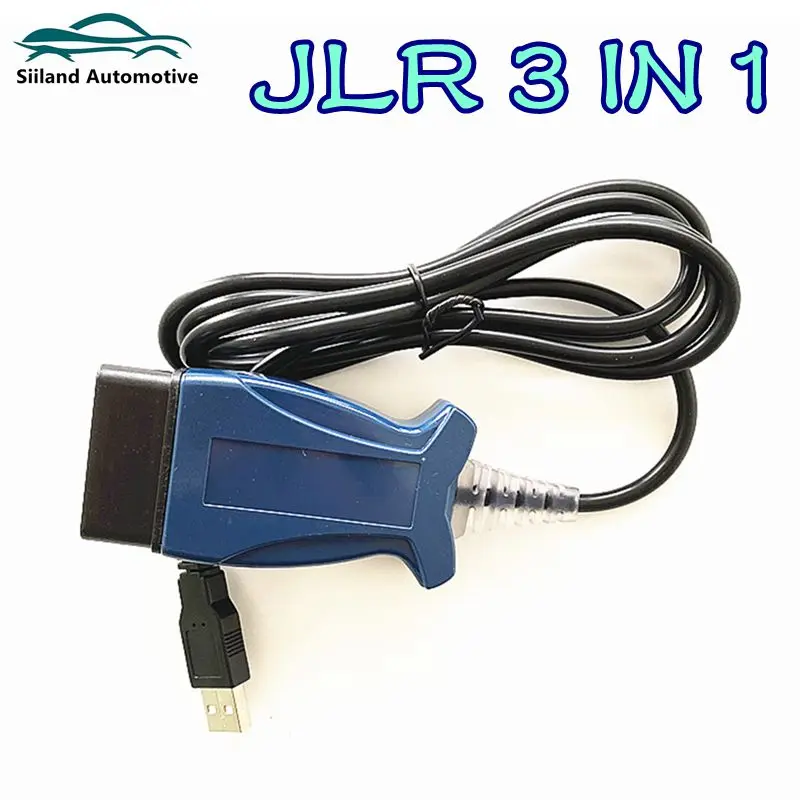 

Профессиональный диагностический кабель JLR 3 в 1 V164 с синим корпусом, интерфейс OBDII, инструмент для автосканирования V160 для Jaguar Land Rover