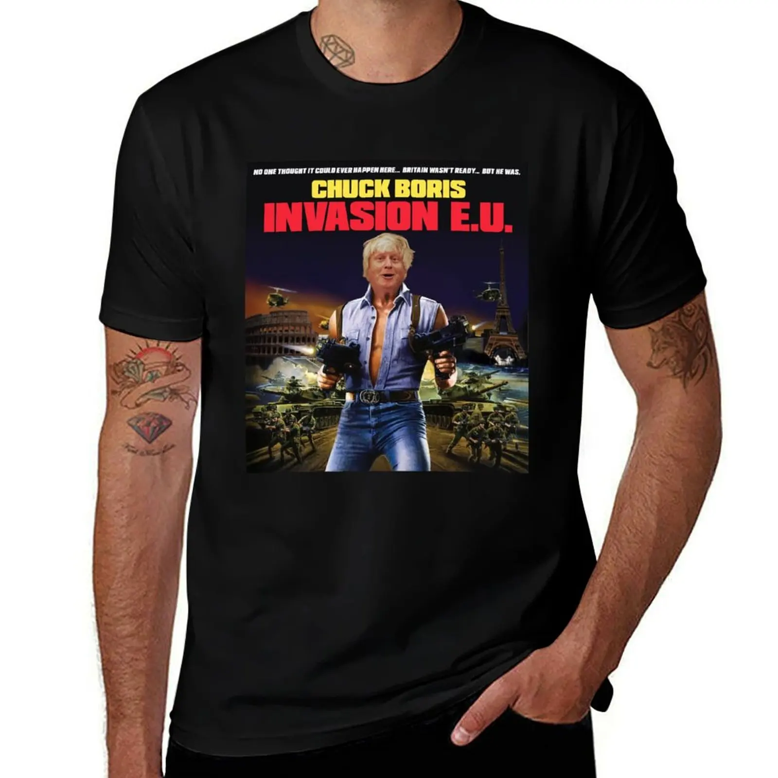 

Boris Johnson - Chuck Boris T-Shirt Breathable Mesh Panel T-Shirt