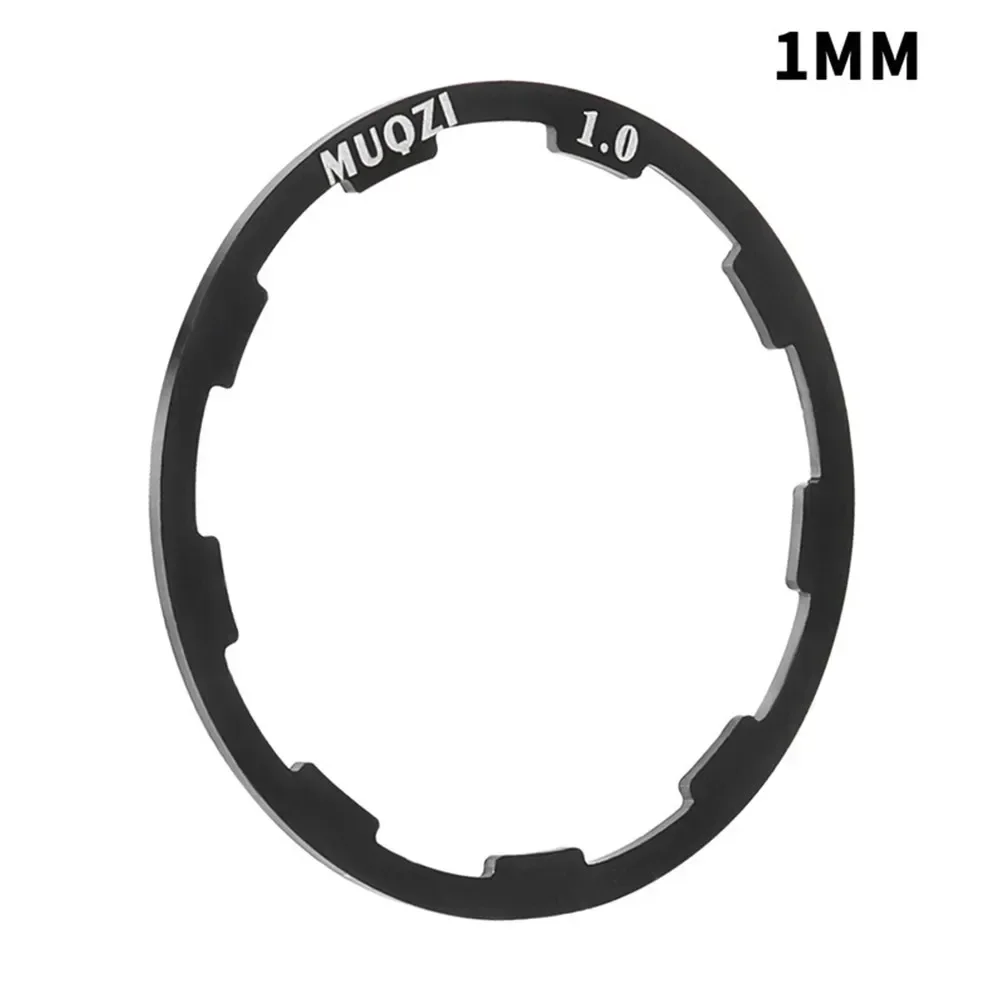 MTB Grooved Hub Washer 1.0/1.5/1.85/2.0/2.18/2.35/2.5MM Bottom Bracket Spacers Flywheel Cassette Mountain Road Bike Cycling Part