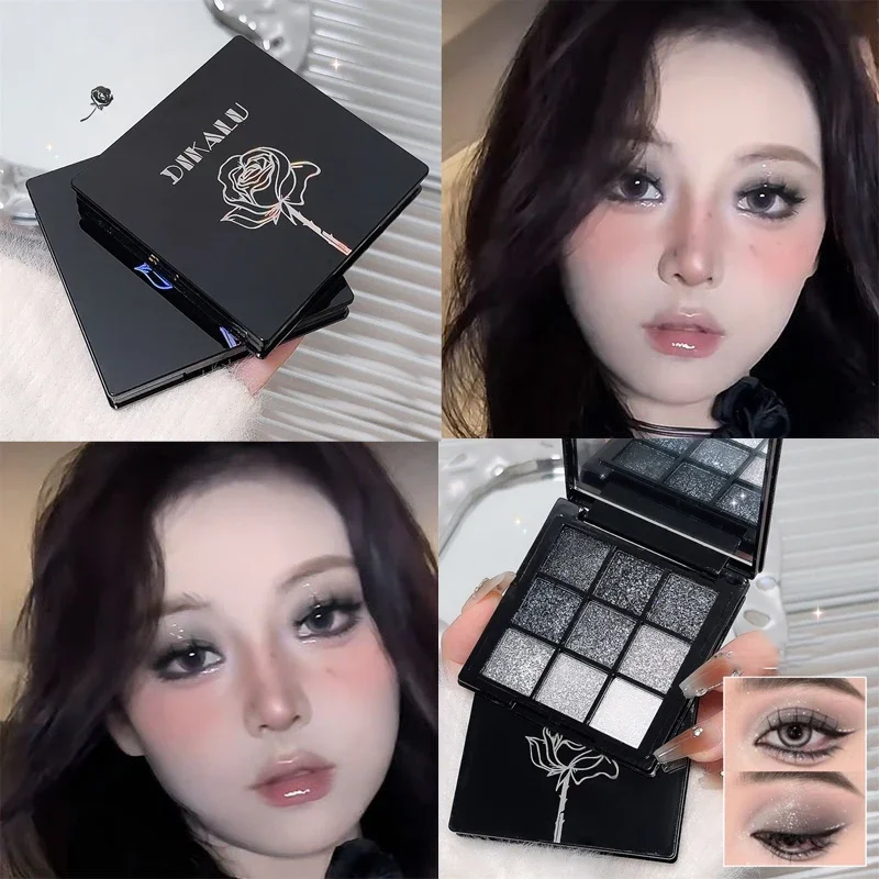 Punk Smoked Black Gray 9 Color Eyeshadow Palette: The Real-World Guide to Grey  Cosmetics That Last All Day