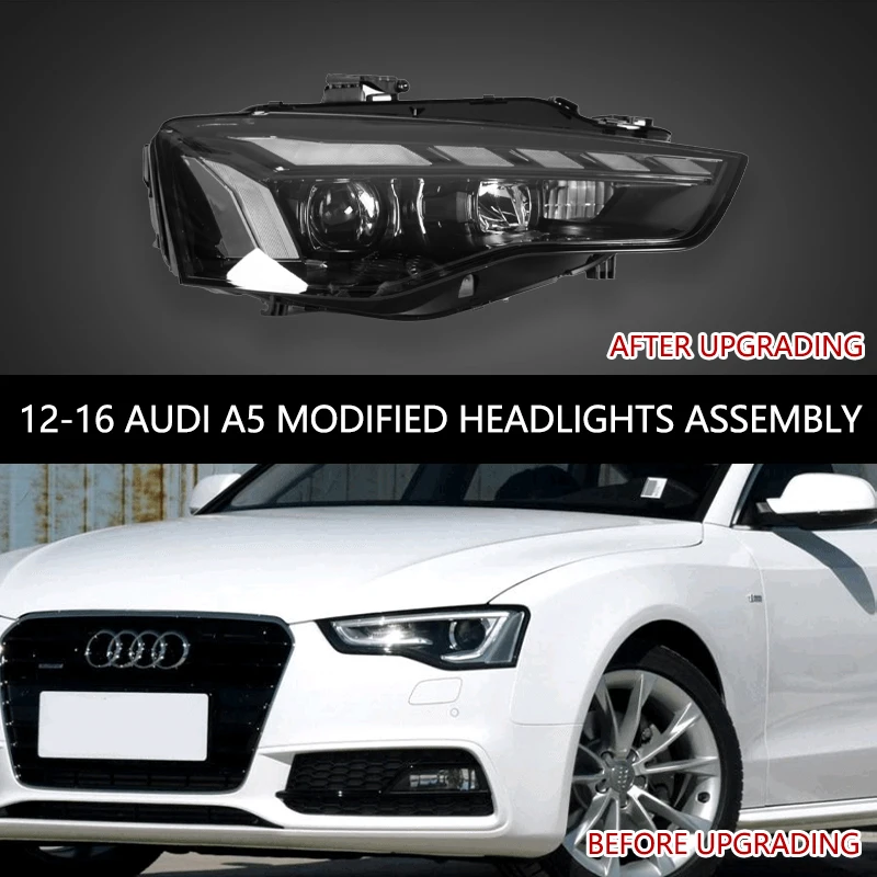 Fabriek Directe Verkoop-Voor Audi A5 2012-2016 Verborgen Gewijzigde Koplamp-Directe Plug-In