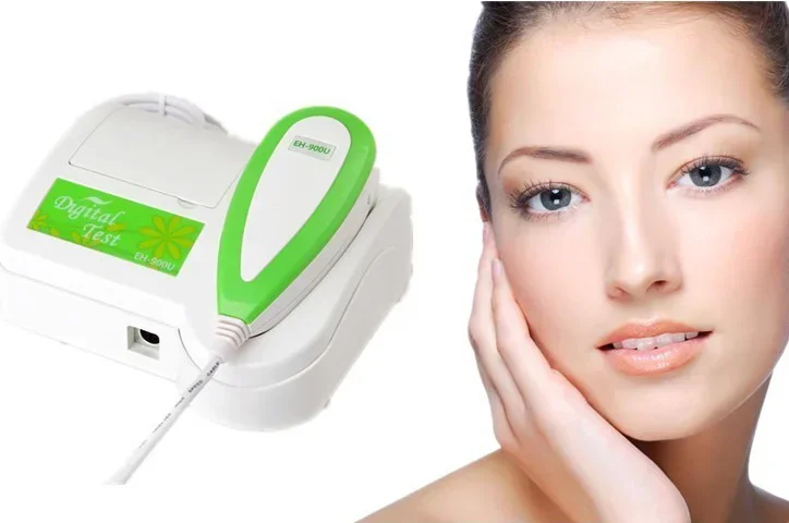 Portable skin analysis device 5.0 MP high resolution CCD USB skin scanner machine acne sensitive skin analyzer