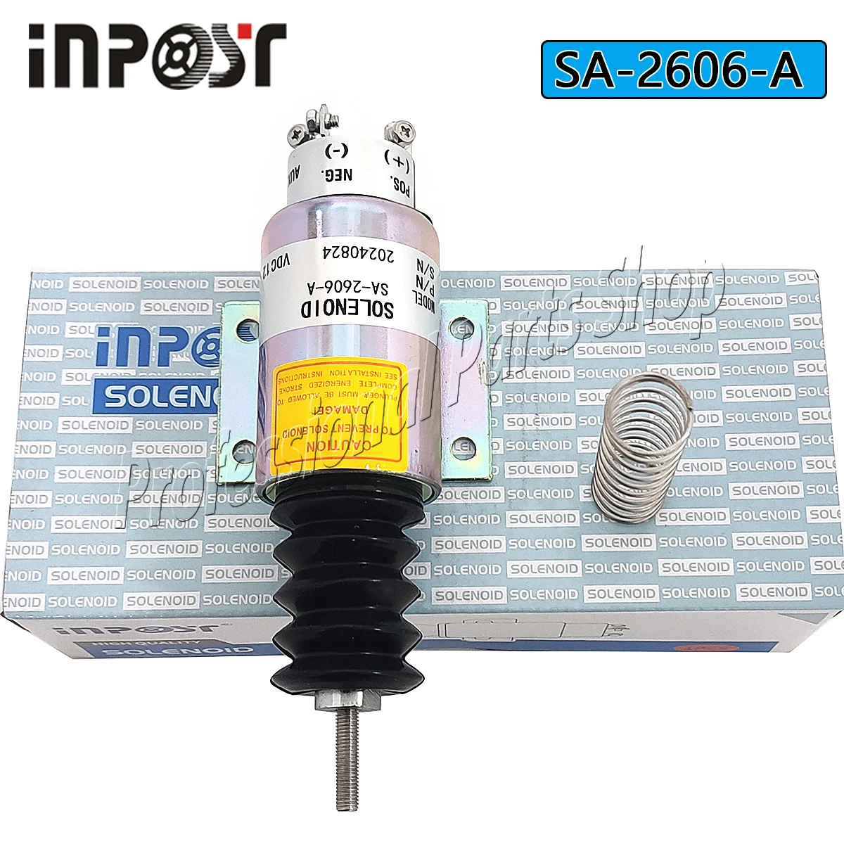 

12V Fuel Shut off Stop Solenoid SA-2606-12 For Mitsubishi Engine SA-2606-A 2001-12E2U1B2A