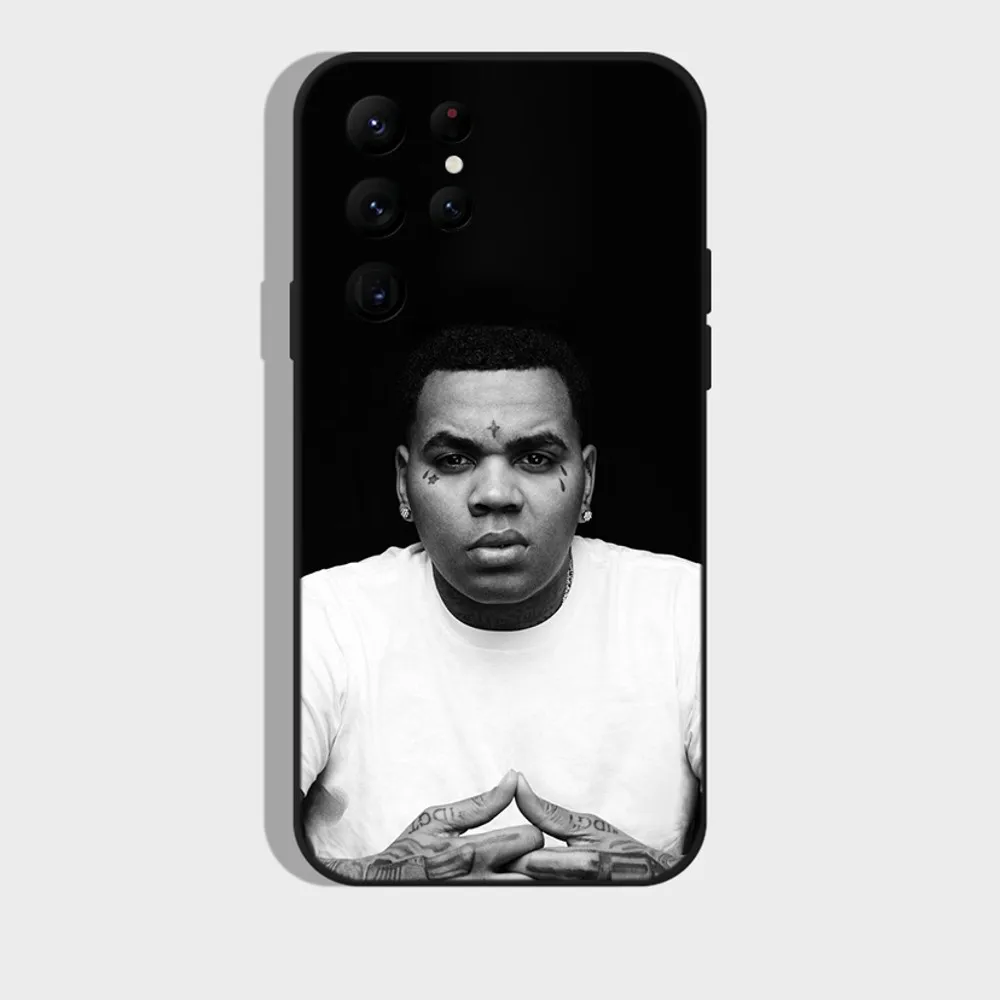 Rapper K-Kevin Gates Phone Case for SamsungS24,S23,S22,S21,S20 Ultra Pro S10,S30Plus,20 Ultra Black Cover