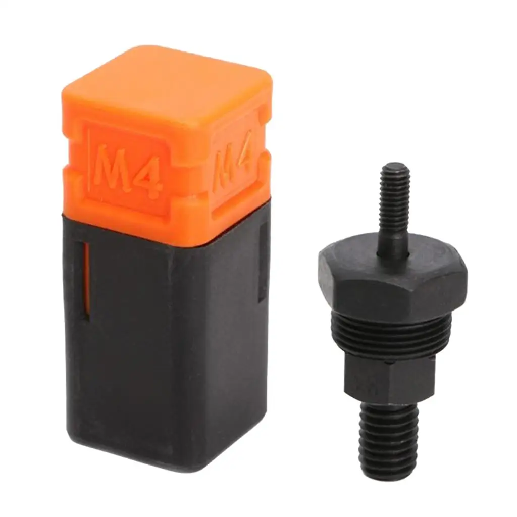 

Steel Hand Nut Riveter Mandrel Kit Mechanical Tool Set for DIY Metalworking Multiple Size Rivet Nut Tools M3 to M12